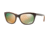 Vogue VO2743S Sunglasses 2279R5-54 - Top Brown/Transparent Orange Frame, Grey Mirror Rose Gold Lenses