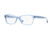 Vogue VO2765B Progressive Prescription Eyeglasses 2198-53 - Opal Blue Transparent Frame