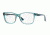 Vogue VO2907 Single Vision Prescription Eyeglasses 2256-52 - Transparent Petroleum Green Frame