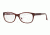 Vogue VO2911 Single Vision Prescription Eyeglasses 2262-51 - Top Bordeaux/Glitter Pink Frame