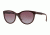 Vogue VO2915S Sunglasses 226214-53 - Top Bordeaux/Glitter Pink Frame, Pink Gradient Brown Lenses
