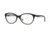 Vogue VO2962 Progressive Prescription Eyeglasses W827-51 - Top Black/Transparent Frame