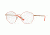 Vogue VO4025 Progressive Prescription Eyeglasses 5022-51 - Matte Coral/pink Gold Frame