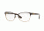 Vogue VO4050 Single Vision Prescription Eyeglasses 997-51 - Brown/Pale Gold Frame
