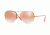 Vogue VO4080S Sunglasses 50756F-58 - Light Pink Gold Frame, Gradient Pink Mirror Pink Lenses