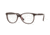 Vogue VO5030 Single Vision Prescription Eyeglasses 2262-53 - Top Bordeaux/transparent Pink Frame