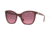 Vogue VO5243SB Prescription Sunglasses, 53mm, Top Burgundy/red Transparent, VO5243SB-263620-53-SV