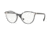 Vogue VO5254 Progressive Prescription Eyeglasses, 50mm, Top Black/Text White Transp, VO5254-2698-50-PRO