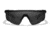 Wiley X Changeable Series Saber Advanced Safety Glasses, Matte Black Frame, Grey Clear Lens, 307