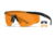 Wiley X Changeable Series Saber Advanced Safety Glasses, Matte Black Frame, Grey Clear Rust Lens, 308