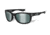 Wiley X Hudson Single Vision Prescription Sunglasses, Matte Black Frame, ACHUD05SV