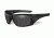 Wiley X Nash Sunglasses, Matte Black Frame/ Polarized Grey, ACNAS08