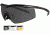 Wiley X PT-3 Sunglasses w/ 3 Lens Set - Smoke, Clear, Light Rust PT-3SCL