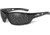 Wiley X Slay Single Vision Prescription Sunglasses, Gloss Black Frame, ACSLA04SV