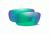 Wiley X Twisted Lenses, Polarized Emerald Mirror Amber, SSTWIPGM