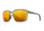 Wiley X WX Alfa Sunglasses, Gloss Crystal Light Olive Frame, Captivate Polarized Bronze Mirror Lens, AC6ALF04