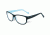 Wiley X WX Marker Single Vision Prescription Eyeglasses, Gloss Black w/Sky Blue Frame, WSMAR05SV
