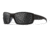 Wiley X WX Rebel Sunglasses, Matte Black Frame, Alt Grey Lens, ACREB08ALT