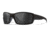 Wiley X WX Rebel Sunglasses, Matte Black Frame, Grey Lens, ACREB01ALT