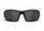 Wiley X WX Shadow Sunglasses, Matte Black Frame, Alt Captivate Pol Grey Lens, CCSHA08ALT