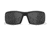 Wiley X WX Twisted Sunglasses, Matte Black Frame, Alt Captivate Pol Grey Lenses, SSTWI08ALT