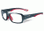 Wiley X Fierce Progressive Prescription Sunglasses, Dark Silver / Red Frame, YLFFIE02PR