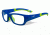 Wiley X Flash Bifocal Prescription Sunglasses, Royal Blue/Lime Green Frame, YFFLA02BI