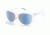 Zeal Optics Isabelle Sunglasses, Matte Crystal Frame, Ellume Horizon Blue Lens, Polarized, 11315
