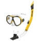 Body Glove Enlighten II Mask / Snorkel Combo - Yellow/Black EC4C2438, L, Yellow/Black, 16029CMB-YELBLK-L