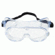 3M 334 Chemical Splash Goggle, Clear Lens 40660-00000-10