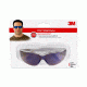 3M Virtua Safety Eyewear,Blue Frame,Blue Mirror Lens 90525-80025