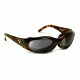 7 Eye Air Shield Chubasco Sunglasses,SharpView Gray Lens,Dark Tortoise Frame,S-L 350641