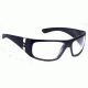 7 Eye Shaka Active Sunglasses,Matte Black Frame,SharpView Clear Lens,M-XL 780140