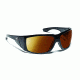 7 Eye Signature Series Jordan Sunglasses,SharpView Copper Lens,Glossy Black Frame,M-XL, 900542