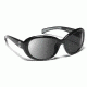 7 Eye 7eye Active Lifestyle Sunglasses Lindsay, SharpView Gray PC Lens, Glossy Black Frame, S-M , Women 890546