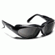 7 Eye 7eye Air Shield Sunglasses Cape, Sharp View Gray Polarized PC Lens, Glossy Black Frame, L-XL , Men 190553