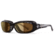 7Eye by Panoptix AirShield Sierra Sunglasses, RX Ready, Black Stripe Tortoise Frame, Photochromic Day/Night Contrast Lens, S-L 346127
