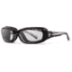 7Eye by Panoptix AirShield Sierra Sunglasses, RX Ready, Black Stripe Tortoise Frame, SharpView Clear Lens, S-L 346140