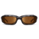 7Eye by Panoptix AirShield Sierra Sunglasses, RX Ready, Black Stripe Tortoise Frame, SharpView Copper Lens, S-L 346142