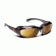 7eye 160642 Churada Single Vision Sunglasses Airshield Dark Tortoise Frames