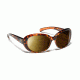 7 Eye 7eye Active Lifestyle Sunglasses Lindsay, Polarized SharpView Copper PC Lens, Light Tortoise Frame, S-M , Women 896054