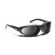 7eye 200141 Mens Cyclone Single Vision Sunglasses Airshield Matte Black Frames