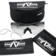 A7 Defense Atlas Eye Protection System Safety Glasses, Clear Lens, Black Frame, A7ATLASC