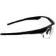 A7 Defense Atlas Eye Protection System Safety Glasses, Clear Lens, Black Frame, A7ATLASC