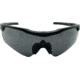 A7 Defense Atlas Eye Protection System Safety Glasses, Tinted Lens, Black Frame, A7ATLAST