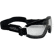 A7 Defense Raptor Ballistic Goggles, Clear Lens, Black Frame, A7RAPTGC