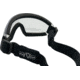 A7 Defense Raptor Ballistic Goggles, Clear Lens, Black Frame, A7RAPTGC
