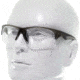 Allen Outlook Shooting Safety Glasses, Smoke Frame, Clear Lenses, One Size, 2383