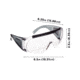 Allen Over Shooting And Safety Glasses, Clear Lens, 2169