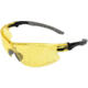 Allen Ultrx Keen Safety Glasses, Yellow, 1408805